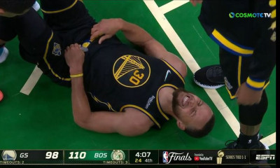 NBA: Αγωνία για τον τραυματισμό του Κάρι – «Θα είμαι έτοιμος για το Game 4» (video)