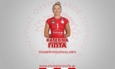 Volley League Γυναικών: Στον Ολυμπιακό θα «μπλοκάρει» για 10η χρονιά η Κατερίνα Γιώτα