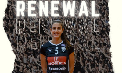 Volley League Γυναικών - ΠΑΟΚ: Για 4η χρονιά στα «ασπρόμαυρα» η Ιωάννα Πολυνοπούλου