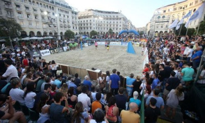 Beach Volley: Για 4η χρονιά το Thessaloniki Grand Slam στην πλατεία Αριστοτέλους