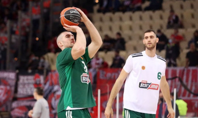 Ολυμπιακός-Παναθηναϊκός ΟΠΑΠ: Χωρίς Έισι οι «ερυθρόλευκοι» - Με Καββαδά οι «πράσινοι»