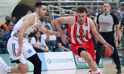 Παναθηναϊκóς ΟΠΑΠ-Ολυμπιακός: Τα στιγμιότυπα του Game 2 στο ΟΑΚΑ (video)