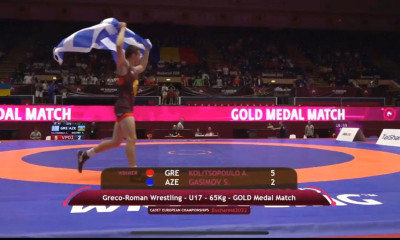 Νέες διακρίσεις στην πάλη - Στην κορυφή της Ευρώπης ο Κολιτσοπουλος, «χάλκινος» ο Θάνος