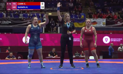 Πάλη: Κι άλλο μετάλλιο στο Βουκουρέστι - «Χάλκινη» η Μπάρμπα