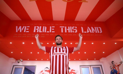 Ολυμπιακός: Στα ερυθρόλευκα ο Φίλιπ Ζινκερνάγκελ (photos)