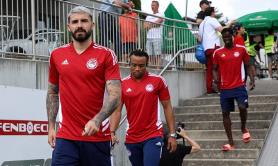 Ολυμπιακός: Στην Αυστρία οι Άβιλα και Ζινκερνάγκελ (photos)