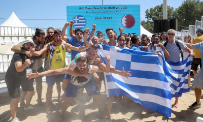 Παγκόσμιο πρωτάθλημα Beach handball: Ιστορική πρόκριση στα ημιτελικά η Εθνική (video)