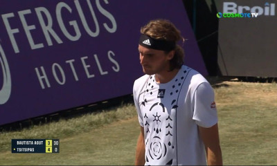 Μπαουτίστα Αγούτ-Τσιτσιπάς: Το εξαιρετικό ξεκίνημα, η χαλάρωση και το 0-1 του Στέφανου (videos)