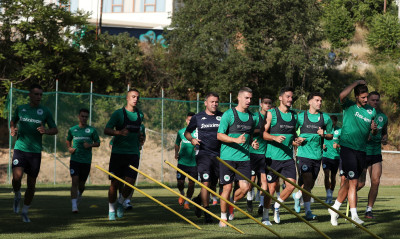 Παναθηναϊκός: Ξεκίνησε η δουλειά στο Πήλιο, παρόντες Σαβιέρ και Καμπετσής (photos)