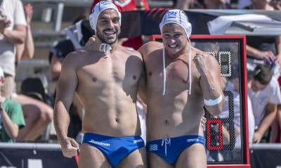 Εθνική Πόλο ανδρών: Το ξέφρενο πάρτι για το χάλκινο μετάλλιο στα αποδυτήρια (video)