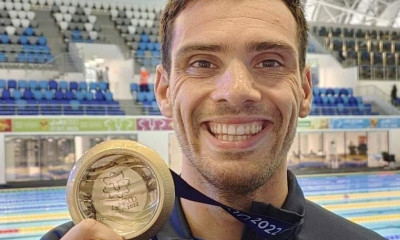 Μεσογειακοί Αγώνες: «Ασημένιος» και με ατομικό ρεκόρ ο Βαζαίος στα 200μ. πεταλούδα