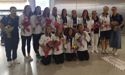 Ευρωπαϊκό Πρωτάθλημα Νεανίδων: Επέστρεψαν τα «χάλκινα» κορίτσια της καλλιτεχνικής κολύμβησης