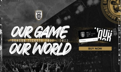 ΠΑΟΚ: Βγαίνουν τα εισιτήρια διαρκείας της νέας σεζόν - Διαθέσιμα από την Πέμπτη