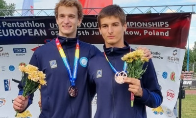 Μοντέρνο Πένταθλο: 3οι στην Ευρώπη οι Δημήτρης Δραζίνος και Φίλιππος Σεχίδης στην Κρακοβία