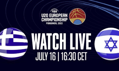 Live streaming Ελλάδα-Ισραήλ