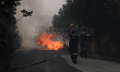Φωτιά στην Πεντέλη: Αγωνία για το Νοσοκομειο Παίδων - Σε ετοιμότητα για άμεση εκκένωση