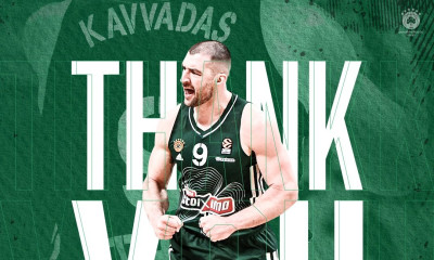 Ο Καββαδάς ευχαρίστησε τον Παναθηναϊκό: «Ευγνώμων που φόρεσα αυτή τη φανέλα»