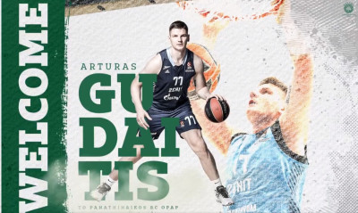 Παναθηναϊκός ΟΠΑΠ: «Πράσινο» και επίσημα το «θωρηκτό» Γκουντάιτις (video)