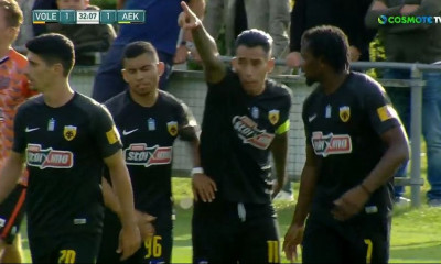 ΑΕΚ-Φόλενταμ: Ο Αραούχο ισοφάρισε κι έχασε μεγάλη ευκαιρία για το 2-1 (videos)