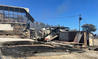 Kάηκε ολοσχερώς ο Ιππικός Όμιλος στην Παλλήνη