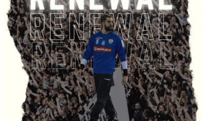 Handball Premier: Παρέμεινε κάτω από τα γκολποστ του ΠΑΟΚ ο Γιώργος Βελισσαρίου