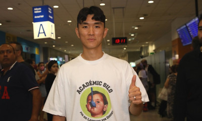 Ολυμπιακός: Έφτασε ο Ιν Μπεόμ - Περνάει άμεσα εξετάσεις (photos+video)