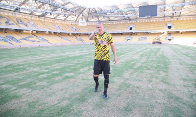 ΑΕΚ: Οι πρώτες στιγμές του Βίντα με τον «Δικέφαλο» στο στήθος (photos)