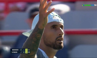 Μυθικός Κύργιος στο Μόντρεαλ! «Κατάπιε» τον Μεντβέντεφ και συγκίνησε με την αφιέρωσή του (videos)