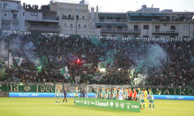 Παναθηναϊκός-Σλάβια Πράγας: Χειροκρότημα σε παίκτες και Γιοβάνοβιτς (Video)