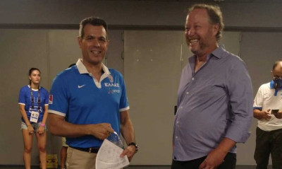 Ισπανία-Ελλάδα: Συναντήθηκαν Ιτούδης-Μπουντενχόλζερ στο Wizink Center (photo)