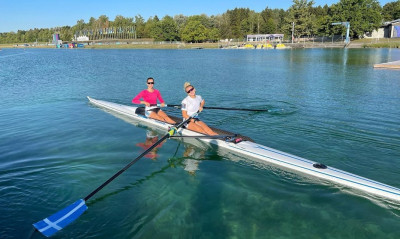 Ευρωπαϊκό Πρωτάθλημα Κωπηλασίας: 6ες στην Ευρώπη οι Χριστίνα Μπούρμπου και Ευαγγελία Φράγκου (vid)