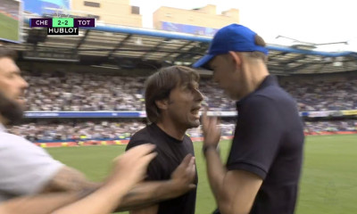 Ματσάρα και ισοπαλία ανάμεσα σε Τσέλσι και Τότεναμ με γκολ στο 96΄- Αρπάχτηκαν άσχημα Τούχελ-Κόντε