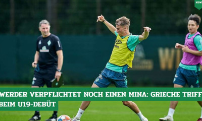 Βέρντερ Βρέμης: Σκόραρε στο ντεμπούτο του ο Μίνα με την Κ19