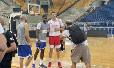 Εθνική ομάδα: Η τελευταία προπόνηση πριν το Ακρόπολις και οι συναντήσεις των παικτών