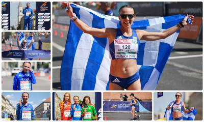 Η «Never Give Up» Αντιγόνη Ντρισμπιώτη από το τσιπουράδικο στην κορυφή της Ευρώπης!