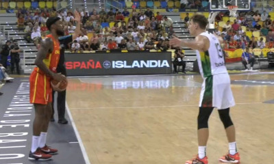 Φιλική νίκη των Λιθουανών επί της Ισπανίας με Μπραζντέικις, Σαμπόνις και Γκριγκόνις