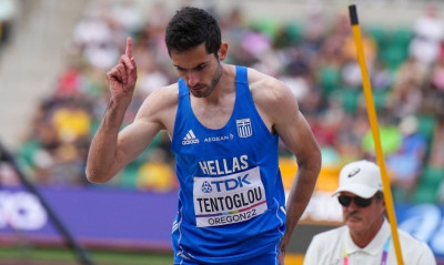 Μίλτος Τεντόγλου: «Πέταξε» αλλά ακυρώθηκε στο πρώτο, 8.23μ. στο δεύτερο, 8.35μ. στο τρίτο (video)