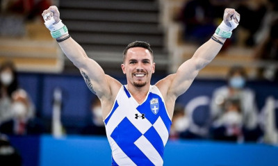 Εκπληκτικός Λευτέρης Πετρούνιας! Στον τελικό του Ευρωπαϊκού ενόργανης για να γράψει Ιστορία (video)
