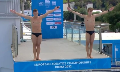 Ευρωπαϊκό καταδύσεων: 5η θέση στην Ευρώπη οι Μόλβαλης/Τσιρίκος στις συγχρονισμένες 10μ.