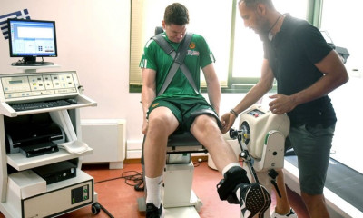 Παναθηναϊκός ΟΠΑΠ: Εργομετρικές εξετάσεις για Γκουντάιτις, Χουγκάζ (photos)