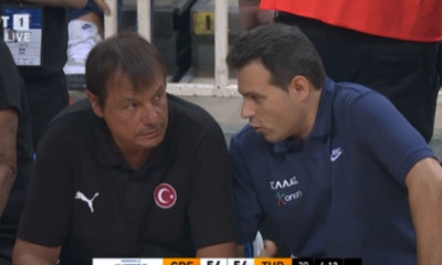 Ελλάδα-Τουρκία: Έβαλε «βόμβα» στο ματς ο Αταμάν - Τον έπεισε να αποχωρήσει ο Ιτούδης (video)