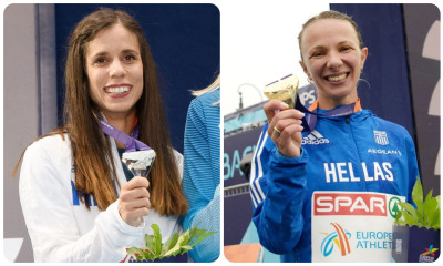 Στεφανίδη: «4 μετάλλια εγώ από το 2014 και η Ντρισμπιώτη 2 σε μια εβδομάδα» - Η υποδοχή και τα «όλε»