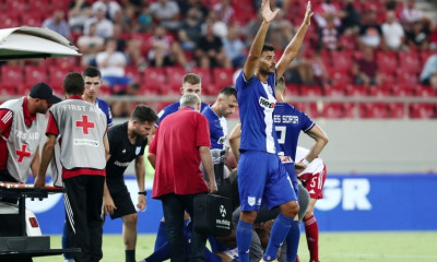 Ολυμπιακός-ΠΑΣ Γιάννινα: Σοκαριστικός τραυματισμός για Παντελάκη - «Πάγωσαν» όλοι στο γήπεδο