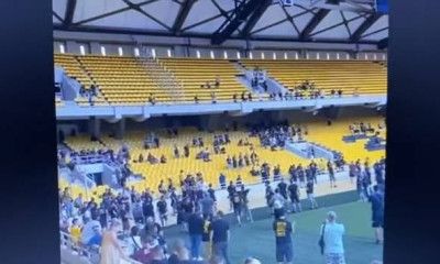 ΑΕΚ: Στάση στην «OPAP Arena» πριν τη Ριζούπολη (video)