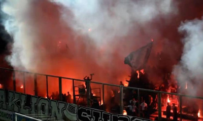 ΟΦΗ-Παναθηναϊκός: Καυτή ατμόσφαιρα στο «Γεντί Κουλέ» (video)