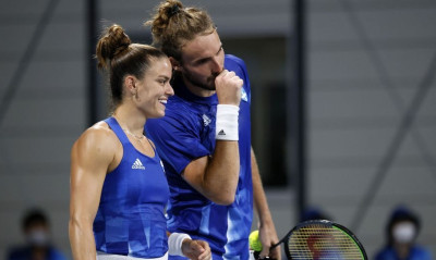 US Open: Τσιτσιπάς και Σάκκαρη νικητές στο «Μεγάλο Μήλο» (vid)