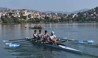 Κωπηλασία: Στην Καστοριά προετοιμάζονται τα «Γαλανόλευκα κουπιά» για το Βαλκανικό Πρωτάθλημα