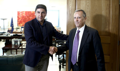 Παραγωγική η συνάντηση του Αυγενάκη με FIFA, UEFA και ΕΠΟ