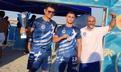 Πάλη: Αργυρός ο Καρνάβας στο Παγκόσμιο στην άμμο
