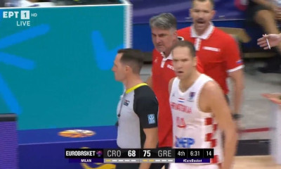 Εurobasket 2022: Έκρηξη και «επίθεση» Μουλαομέροβιτς στον διαιτητή (video)